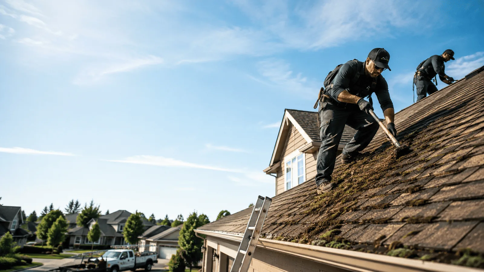 Roof Moss Removal in Sierra Madre, CA near me